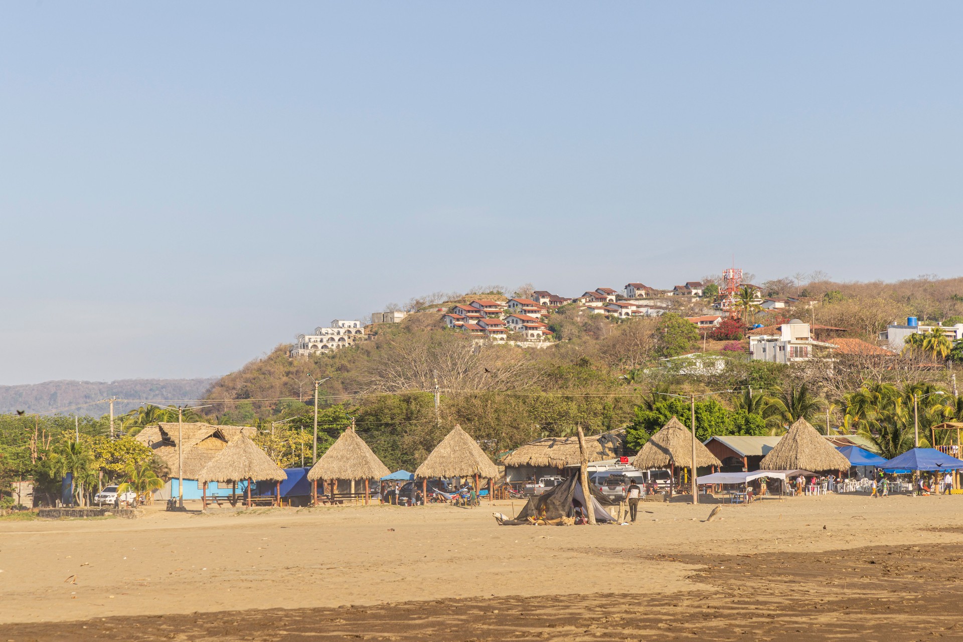 Beach San Juan del Sur in Nicaragua